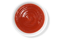 Beker Ketchup (klein)